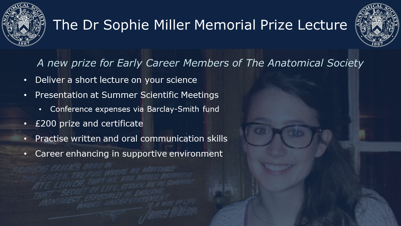 Dr Sophie Miller Memorial Prize Lecture_Communications Flyer copy